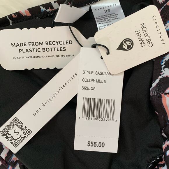 NWT Sanctuary leopard print high waist full coverage bikini bottoms - Picture 6 of 8